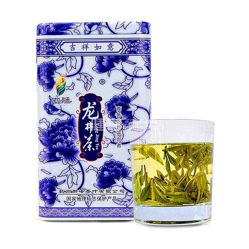 通用名称: 西湖龙井 二级茶 青花瓷 铁罐装 产品编号: 39400698685